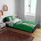 Nigeria National Football Bedding Set Inspired Retro Style - African Pride