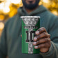 Custom Nigeria National Football 4 in 1 Can Cooler Tumbler Inspired Retro Style - African Pride