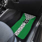 Custom Nigeria National Football Car Mats Inspired Retro Style - African Pride