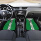 Custom Nigeria National Football Car Mats Inspired Retro Style - African Pride