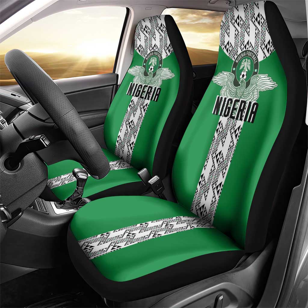 Nigeria National Football Car Seat Cover Inspired Retro Style - African Pride