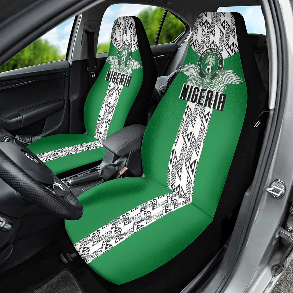 Nigeria National Football Car Seat Cover Inspired Retro Style - African Pride