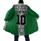 Custom Nigeria National Football Cloak Inspired Retro Style - African Pride