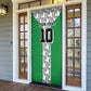 Custom Nigeria National Football Door Cover Inspired Retro Style - African Pride