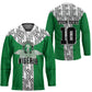 Custom Nigeria National Football Hockey Jersey Inspired Retro Style - African Pride