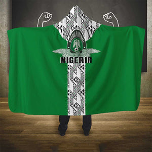 Nigeria National Football Hooded Blanket Inspired Retro Style - African Pride