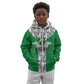 Custom Nigeria National Football Kid Hoodie Inspired Retro Style - African Pride