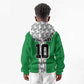 Custom Nigeria National Football Kid Hoodie Inspired Retro Style - African Pride