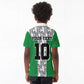 Custom Nigeria National Football Kid Polo Shirt Inspired Retro Style - African Pride