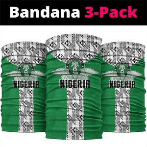Nigeria National Football Neck Gaiter Inspired Retro Style - African Pride