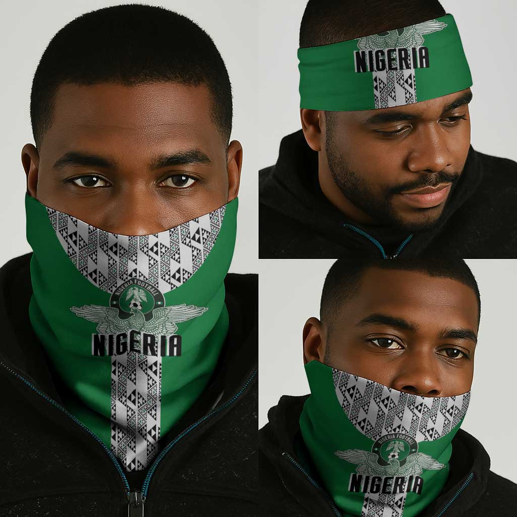 Nigeria National Football Neck Gaiter Inspired Retro Style - African Pride