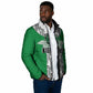 Custom Nigeria National Football Padded Jacket Inspired Retro Style - African Pride