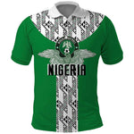 Custom Nigeria National Football Polo Shirt Inspired Retro Style - African Pride