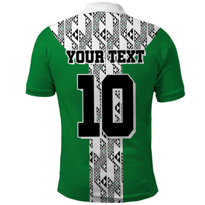 Custom Nigeria National Football Polo Shirt Inspired Retro Style - African Pride