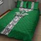 Nigeria National Football Quilt Bed Set Inspired Retro Style - African Pride