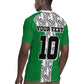 Custom Nigeria National Football Rugby Jersey Inspired Retro Style - African Pride