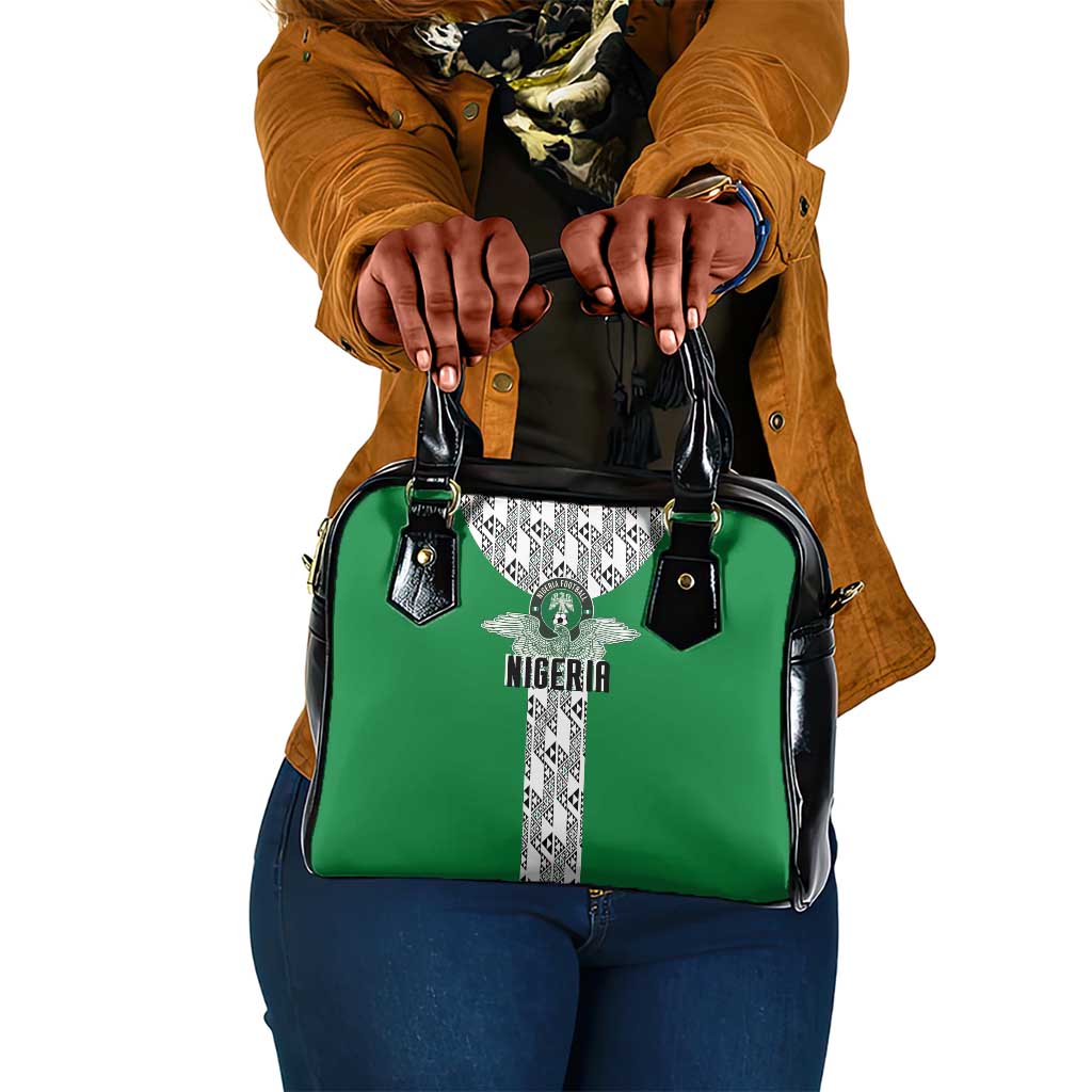 Nigeria National Football Shoulder Handbag Inspired Retro Style - African Pride