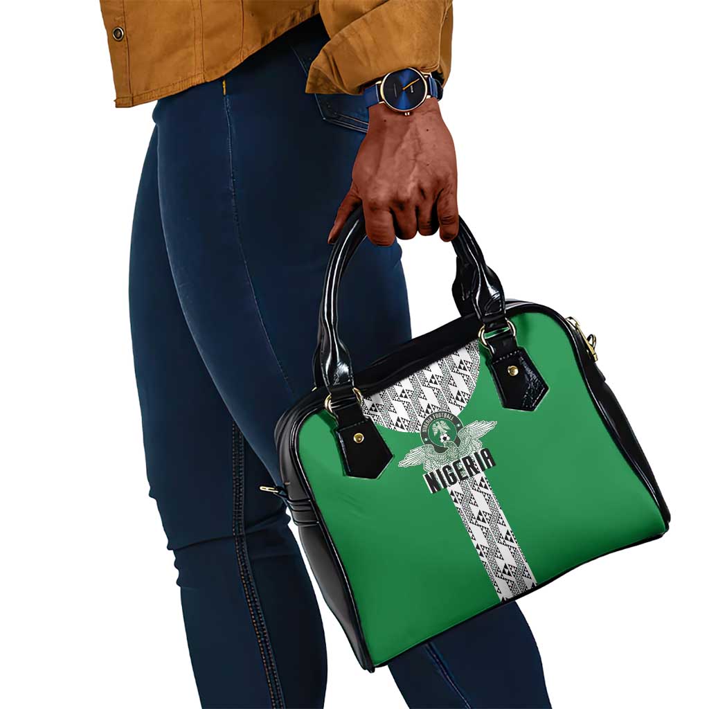 Nigeria National Football Shoulder Handbag Inspired Retro Style - African Pride