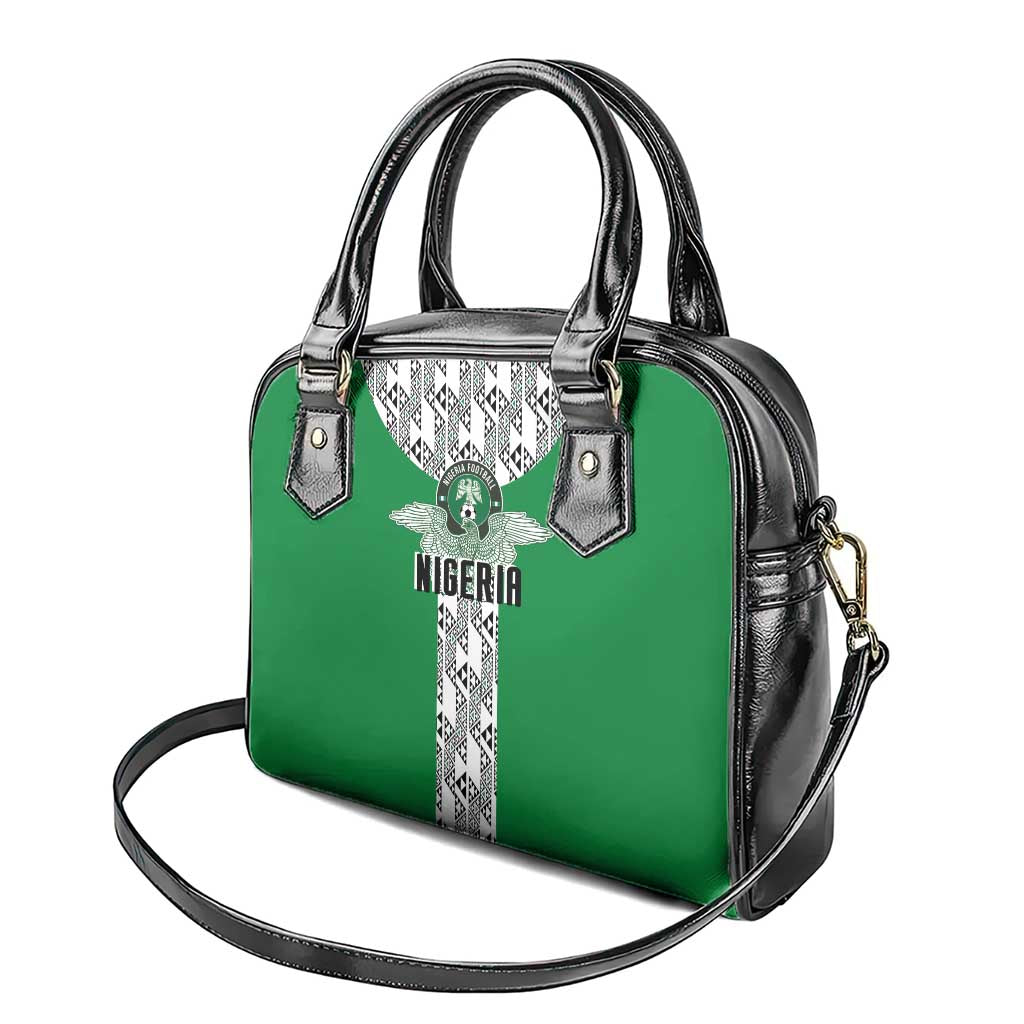 Nigeria National Football Shoulder Handbag Inspired Retro Style - African Pride