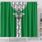 Nigeria National Football Shower Curtain Inspired Retro Style - African Pride