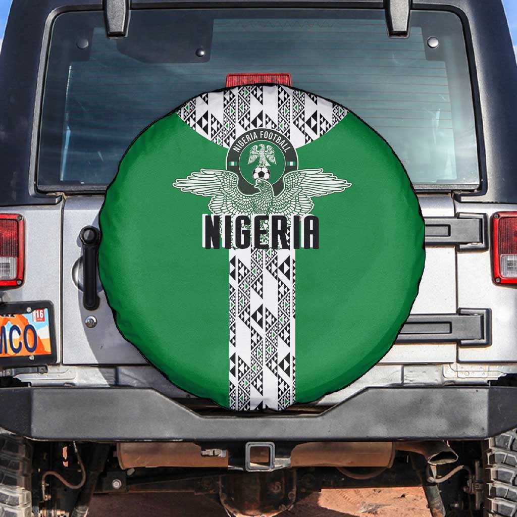 Nigeria National Football Spare Tire Cover Inspired Retro Style - African Pride