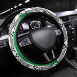Nigeria National Football Steering Wheel Cover Inspired Retro Style - African Pride