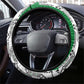 Nigeria National Football Steering Wheel Cover Inspired Retro Style - African Pride