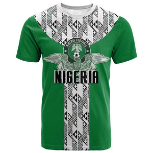 Custom Nigeria National Football T shirt Inspired Retro Style - African Pride