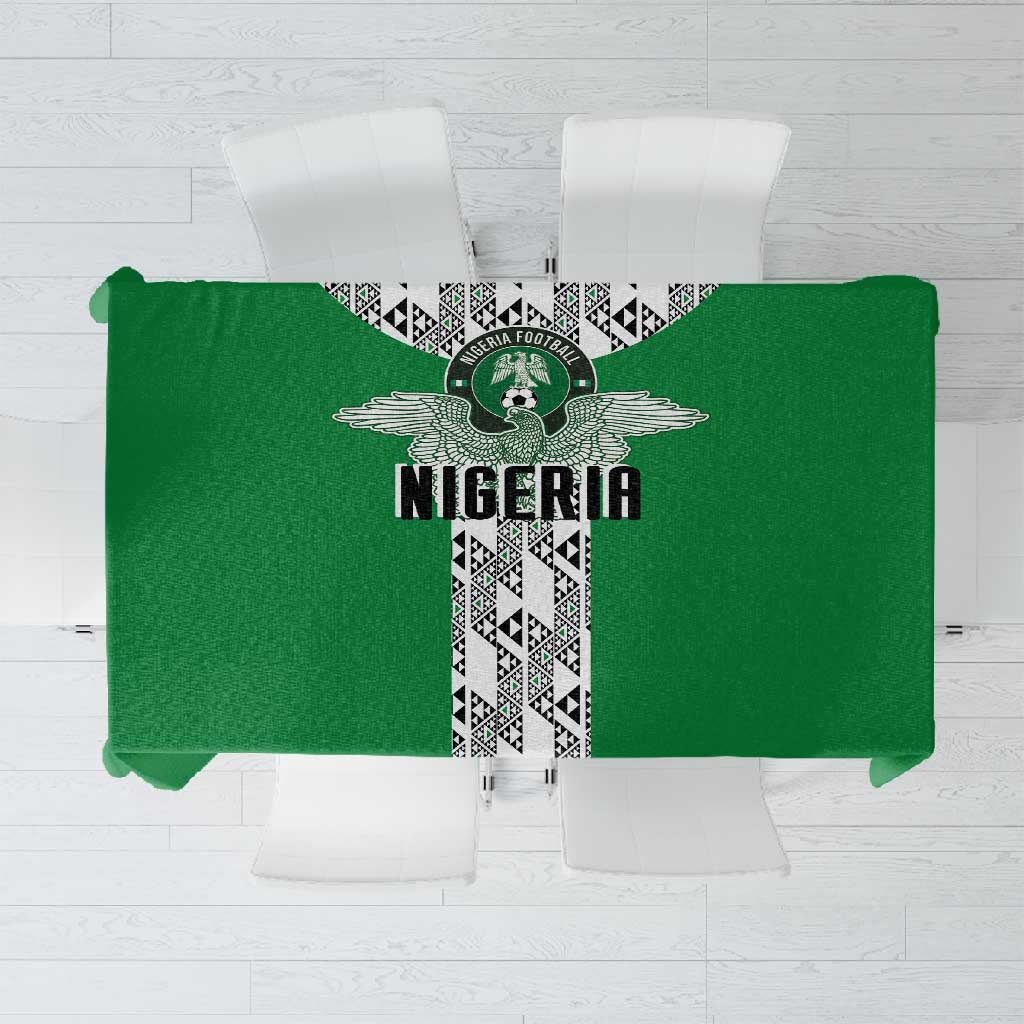 Nigeria National Football Tablecloth Inspired Retro Style - African Pride