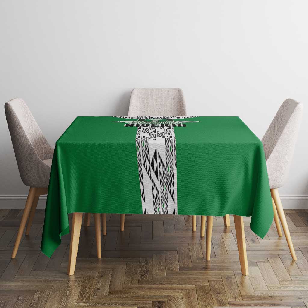 Nigeria National Football Tablecloth Inspired Retro Style - African Pride
