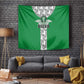 Nigeria National Football Tapestry Inspired Retro Style - African Pride