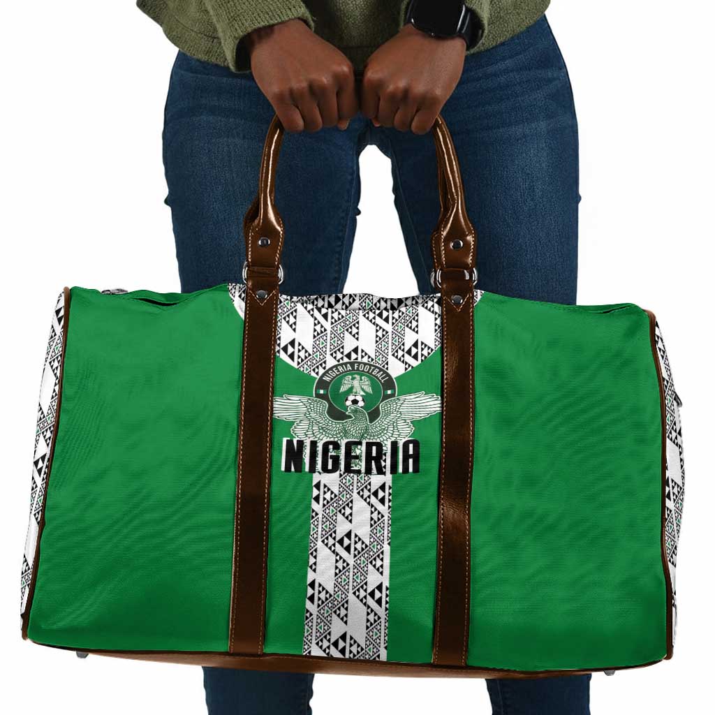 Nigeria National Football Travel Bag Inspired Retro Style - African Pride