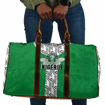 Nigeria National Football Travel Bag Inspired Retro Style - African Pride