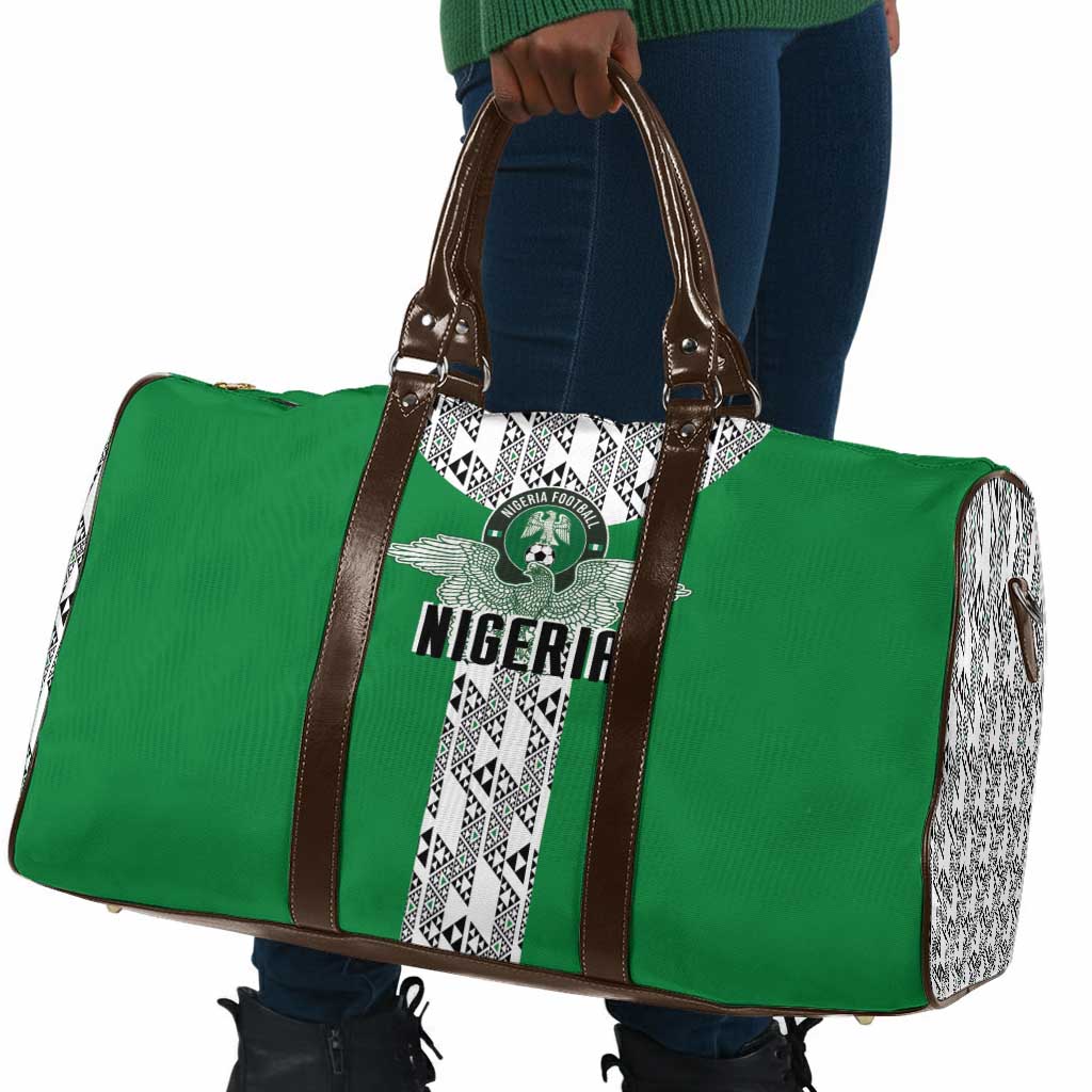 Nigeria National Football Travel Bag Inspired Retro Style - African Pride