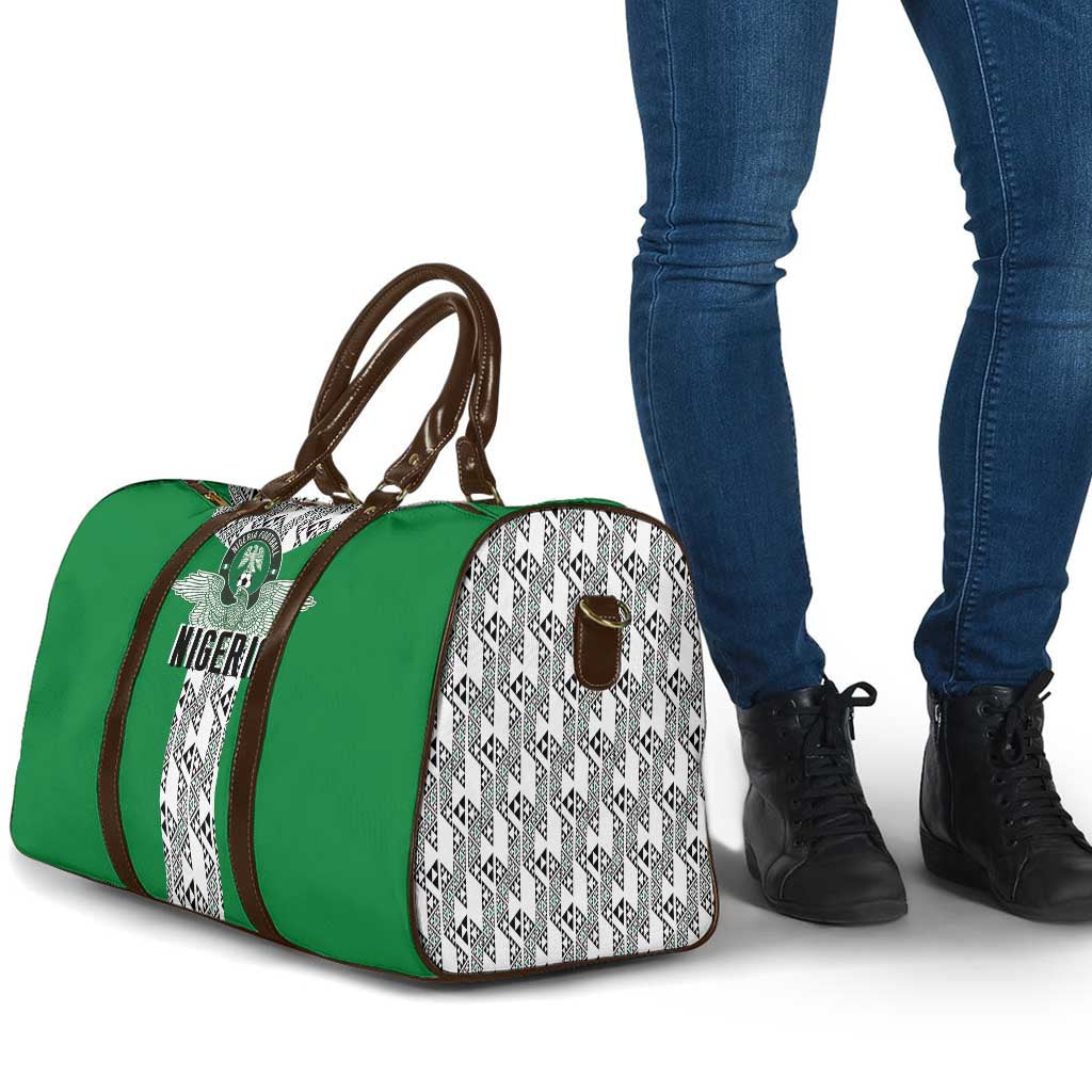 Nigeria National Football Travel Bag Inspired Retro Style - African Pride