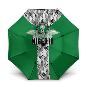 Nigeria National Football Umbrella Inspired Retro Style - African Pride