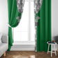 Nigeria National Football Window Curtain Inspired Retro Style - African Pride