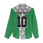 Custom Nigeria National Football Women Casual Shirt Inspired Retro Style - African Pride