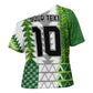 Custom Nigeria National Football Cross Shoulder Shirt Naija Super Eagles - African Pride