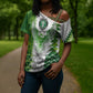 Custom Nigeria National Football Cross Shoulder Shirt Naija Super Eagles - African Pride