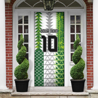 Custom Nigeria National Football Door Cover Naija Super Eagles - African Pride