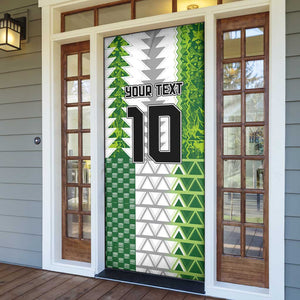 Custom Nigeria National Football Door Cover Naija Super Eagles - African Pride