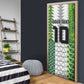 Custom Nigeria National Football Door Cover Naija Super Eagles - African Pride