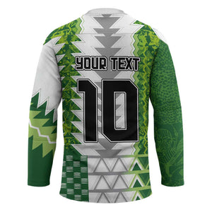 Custom Nigeria National Football Hockey Jersey Naija Super Eagles - African Pride