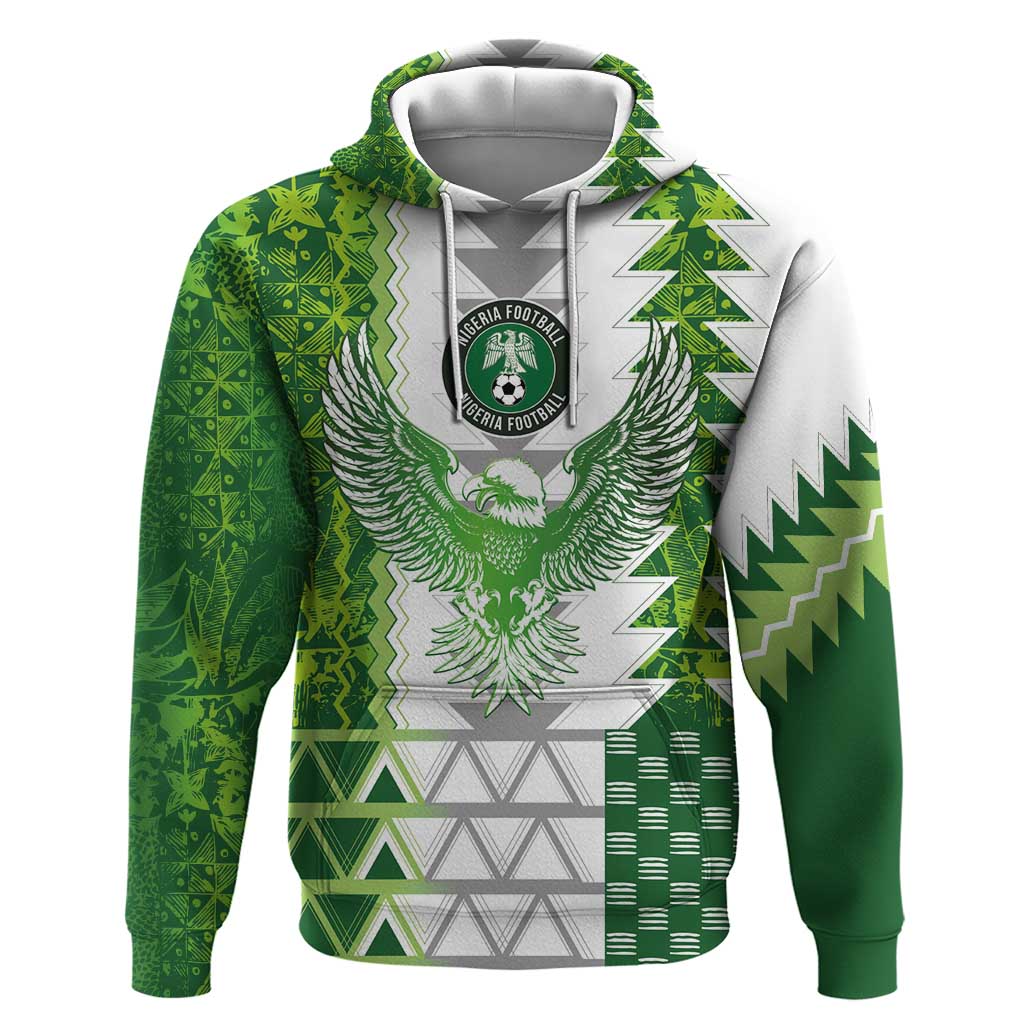 Custom Nigeria National Football Hoodie Naija Super Eagles - African Pride