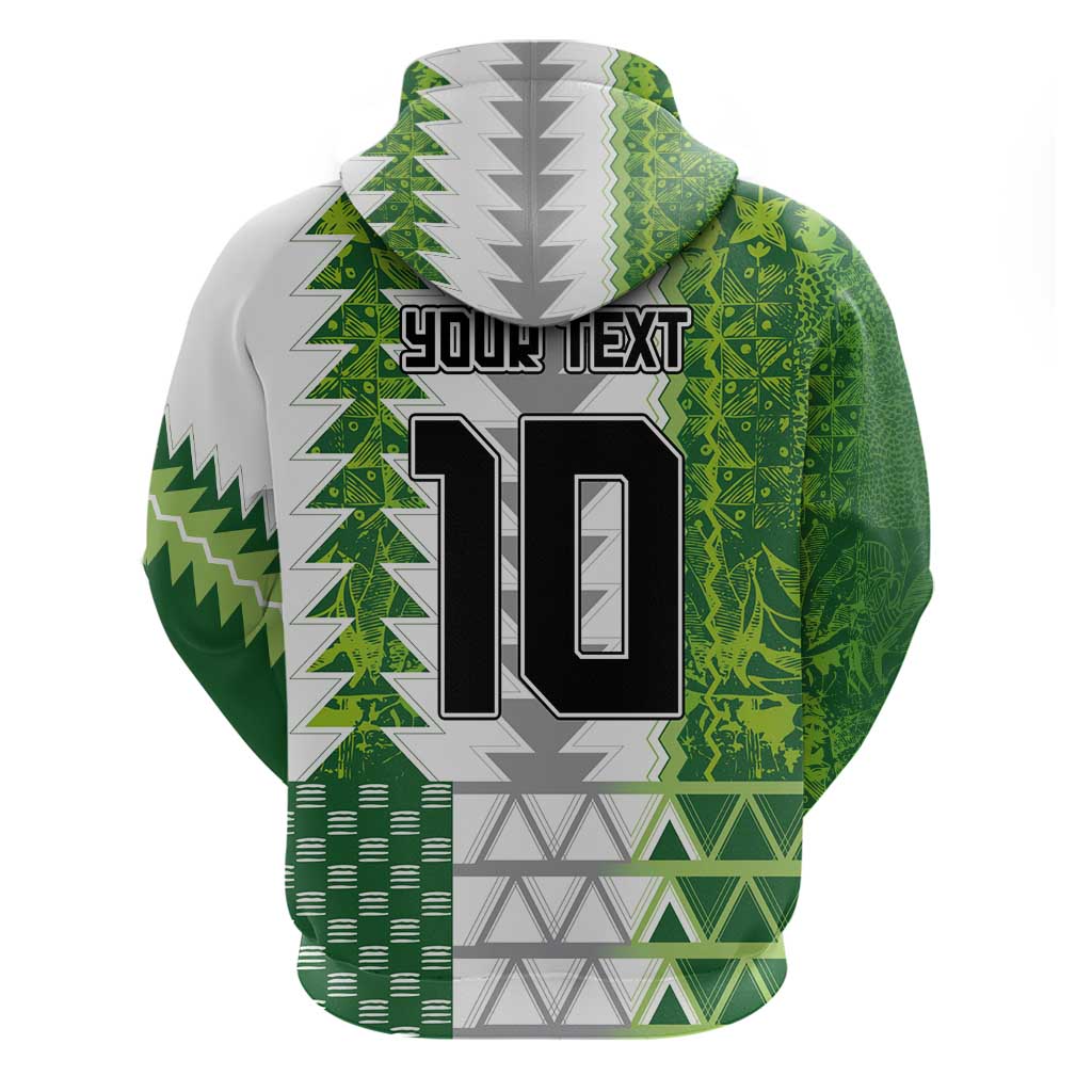 Custom Nigeria National Football Hoodie Naija Super Eagles - African Pride