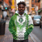 Custom Nigeria National Football Hoodie Naija Super Eagles - African Pride