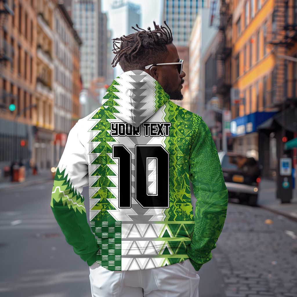 Custom Nigeria National Football Hoodie Naija Super Eagles - African Pride