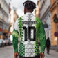 Custom Nigeria National Football Long Sleeve Button Shirt Naija Super Eagles - African Pride