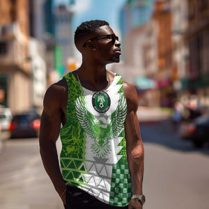 Custom Nigeria National Football Men Tank Top Naija Super Eagles - African Pride